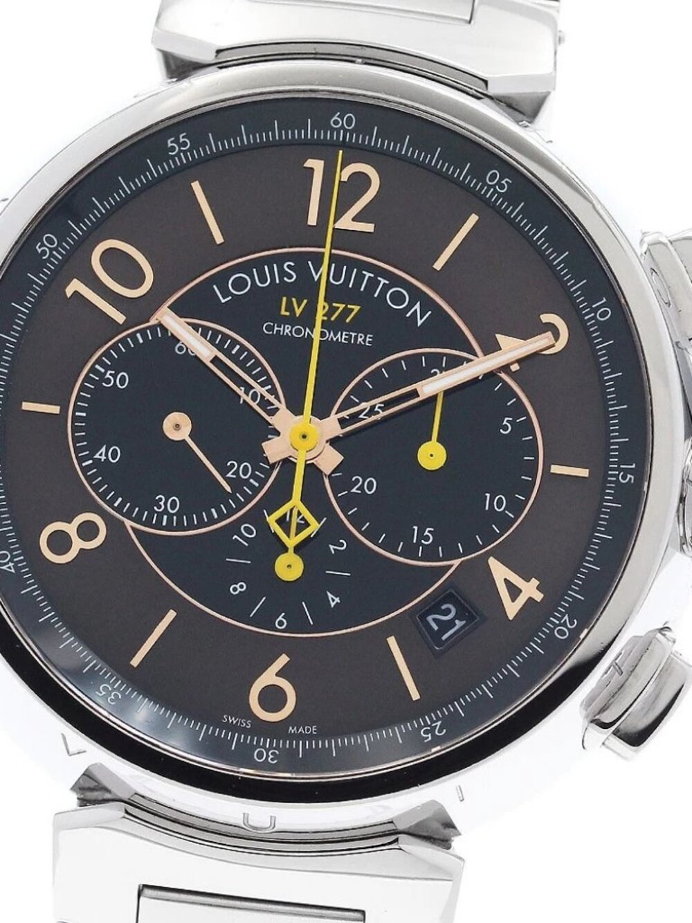 LOUIS VUITTON Tambour El Primero Q114A Chronograph Date Automatic Men's_959567